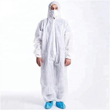 Coverall Tafladwy Anadlu Microfanwlaidd